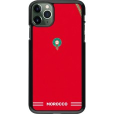 Coque iPhone 11 Pro Max - Maillot de football Maroc 2026 personnalisable