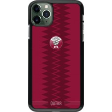 Coque iPhone 11 Pro Max - Maillot de football Qatar 2026 personnalisable