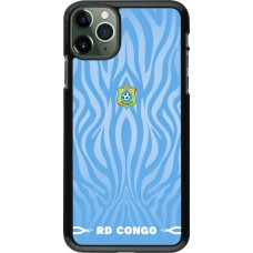 Coque iPhone 11 Pro Max - Maillot de football RD Congo 2026 personnalisable