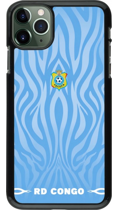 Coque iPhone 11 Pro Max - Maillot de football RD Congo 2026 personnalisable