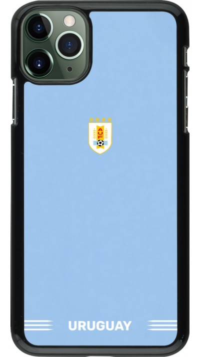 Coque iPhone 11 Pro Max - Maillot de football Uruguay 2026 personnalisable