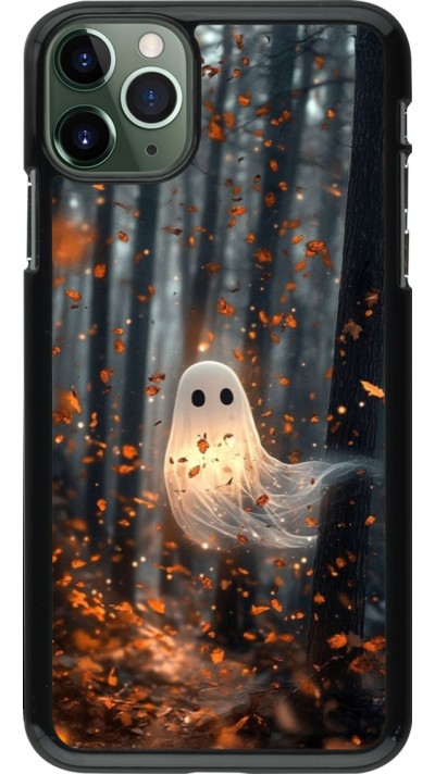 Coque iPhone 11 Pro Max - Halloween 2025 Ghost in the forest