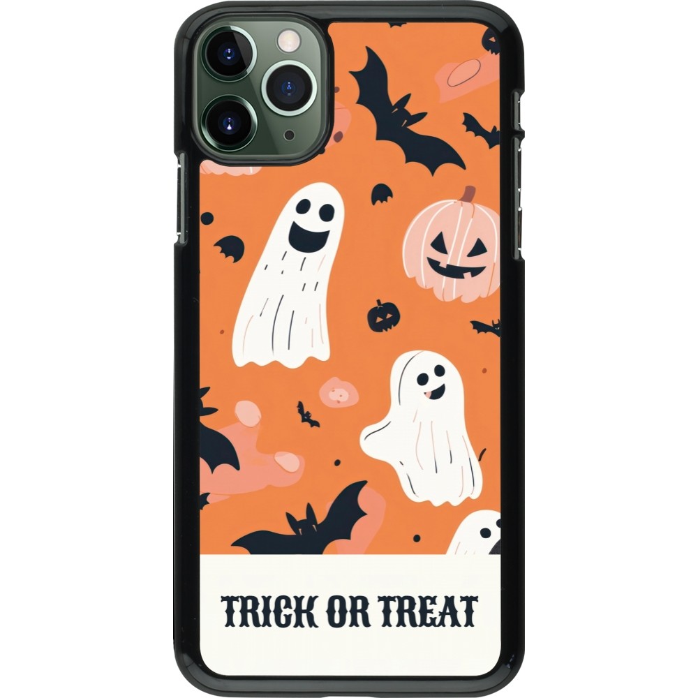 Coque iPhone 11 Pro Max - Halloween 2025 Trick treat