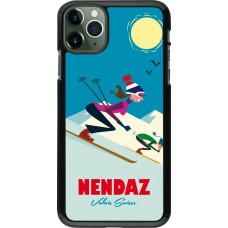 iPhone 11 Pro Max Case Hülle - Nendaz Ski Downhill