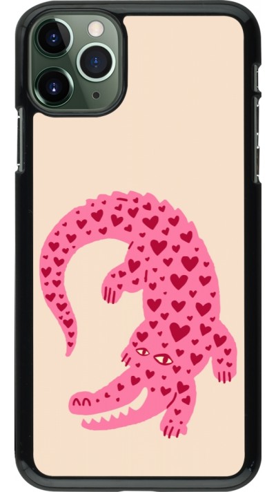 Coque iPhone 11 Pro Max - Pink crocodile 2026