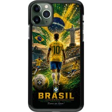 Coque iPhone 11 Pro Max - Football Brésil splash 2026