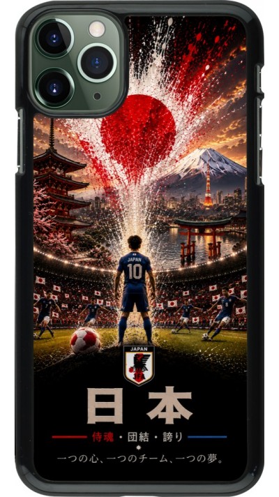 Coque iPhone 11 Pro Max - Football Japon splash 2026