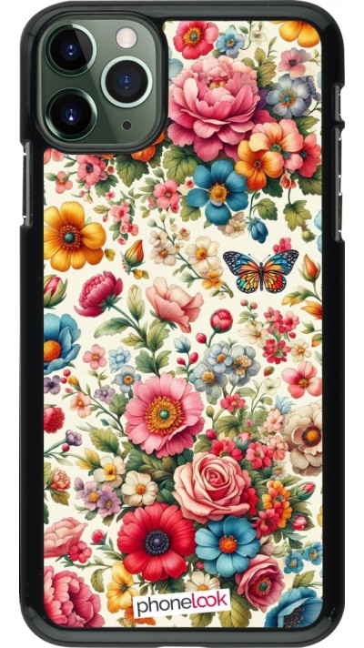 Coque iPhone 11 Pro Max - Spring 25 printemps fleuri