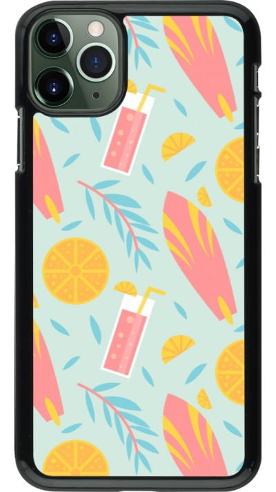 Coque iPhone 11 Pro Max - Summer 2025 Pattern citron
