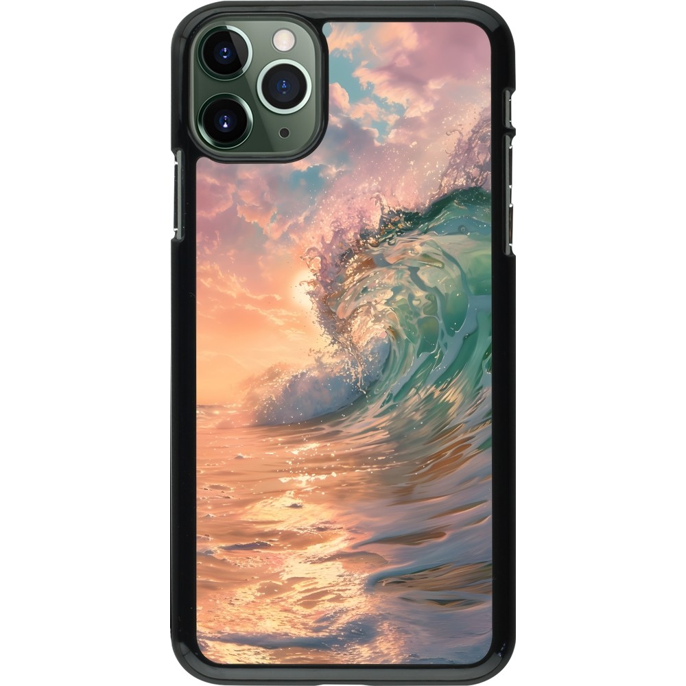 Coque iPhone 11 Pro Max - Wave Sunset