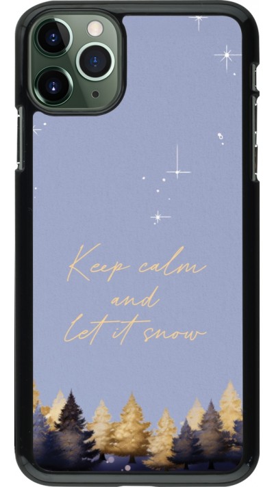 Coque iPhone 11 Pro Max - Winter 25 Winter illustration of trees