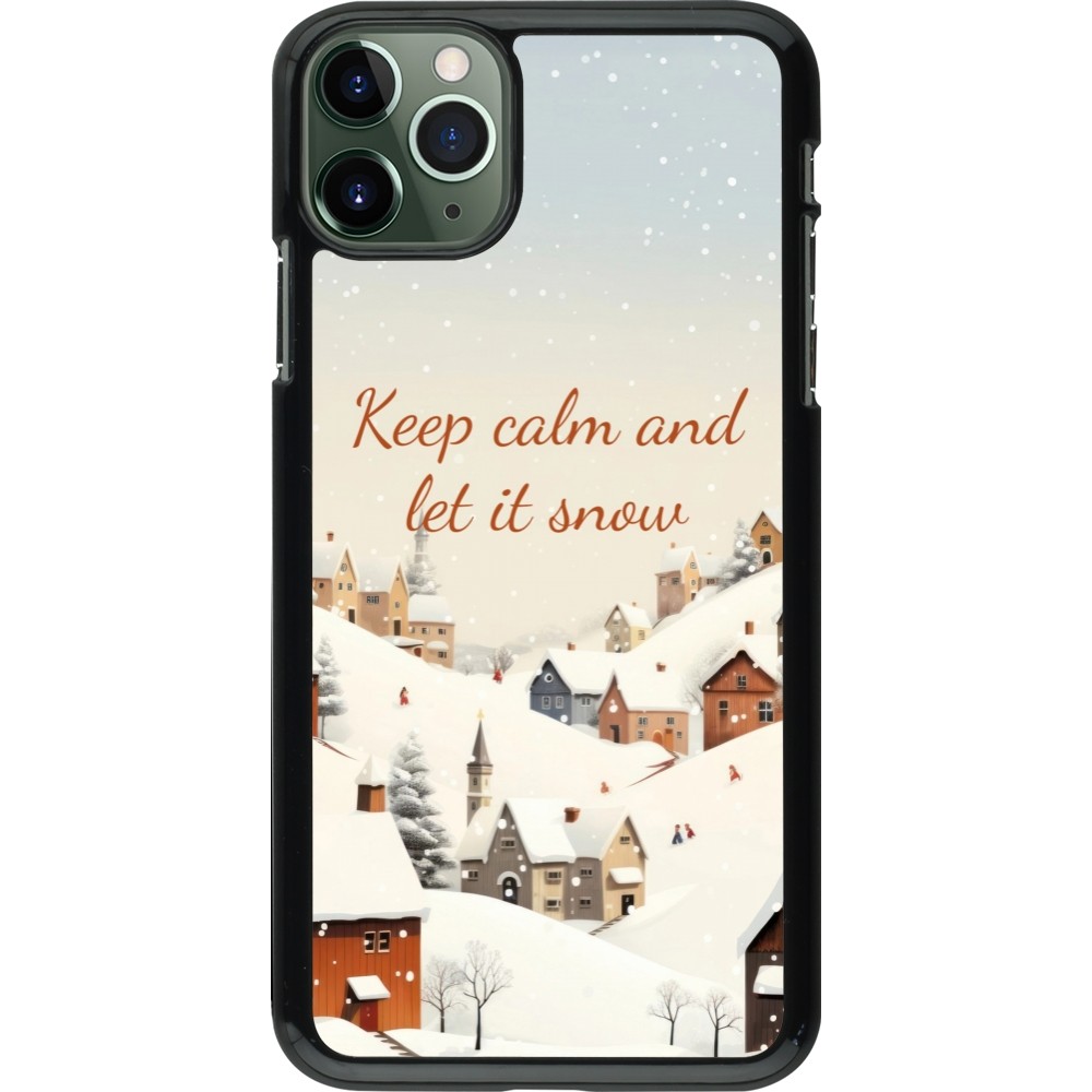 Coque iPhone 11 Pro Max - Winter 25 Winter Keep calm and let it snow