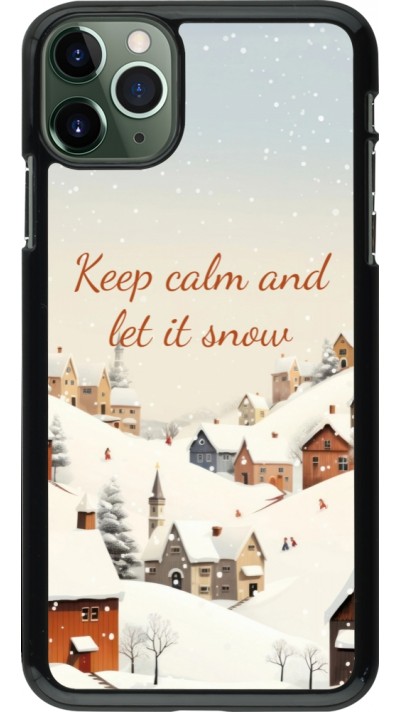 Coque iPhone 11 Pro Max - Winter 25 Winter Keep calm and let it snow