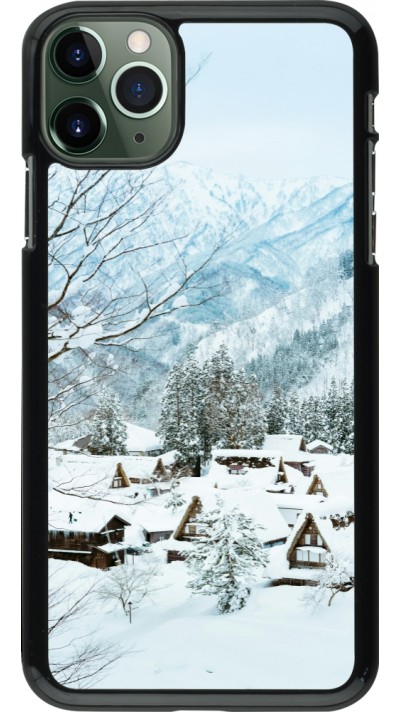 Coque iPhone 11 Pro Max - Winter 25 Winter snowy landscape