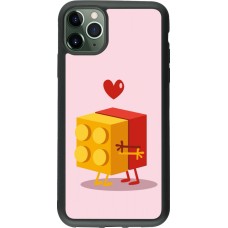 Coque iPhone 11 Pro Max - Silicone rigide noir Saint Valentines Day 26 Puzzle