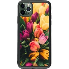 Coque iPhone 11 Pro Max - Silicone rigide noir Bouquet of tulips 2026