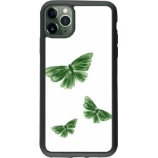 Coque iPhone 11 Pro Max - Silicone rigide noir Butterflies Spring 2026