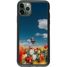 Coque iPhone 11 Pro Max - Silicone rigide noir Hot air balloon 2026
