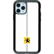 iPhone 11 Pro Case Hülle - Hybrid Armor schwarz Kanton SH weiss