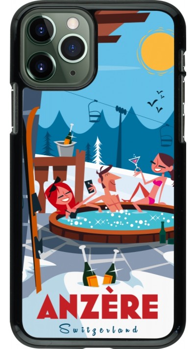Coque iPhone 11 Pro - Anzère Mountain Jacuzzi