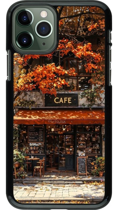 Coque iPhone 11 Pro - Autumn 25 Coffee shop