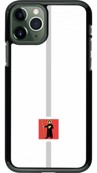 iPhone 11 Pro Case Hülle - Kanton GL weiss