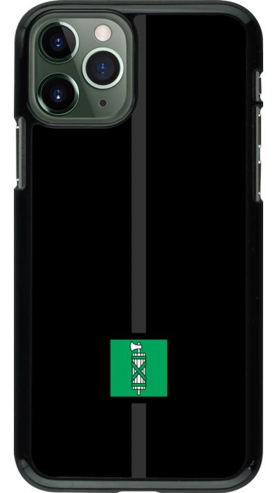 iPhone 11 Pro Case Hülle - Kanton SG schwarz