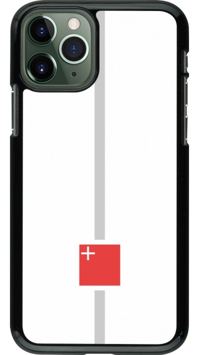 iPhone 11 Pro Case Hülle - Kanton SZ weiss