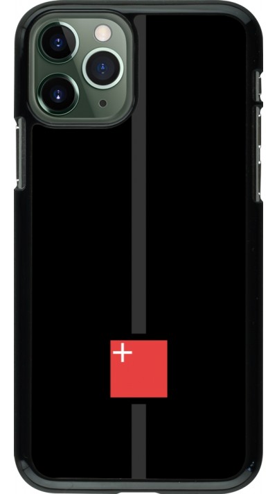 iPhone 11 Pro Case Hülle - Kanton SZ schwarz