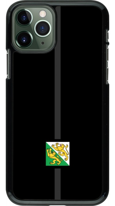iPhone 11 Pro Case Hülle - Kanton TG schwarz