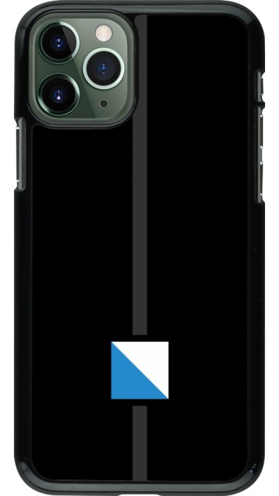 iPhone 11 Pro Case Hülle - Kanton ZH schwarz
