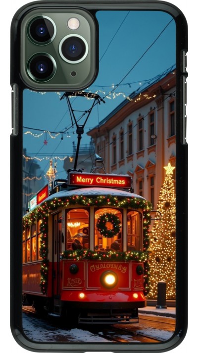 Coque iPhone 11 Pro - Christmas 25 Xmas Train