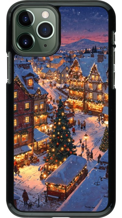 Coque iPhone 11 Pro - Christmas 25 Xmas Village