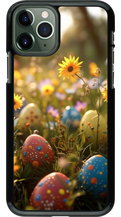 Coque iPhone 11 Pro - Easter 2026 Decorated eggs