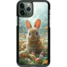 Coque iPhone 11 Pro - Easter 2026 Rabbit in the garden