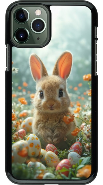 Coque iPhone 11 Pro - Easter 2026 Rabbit in the garden