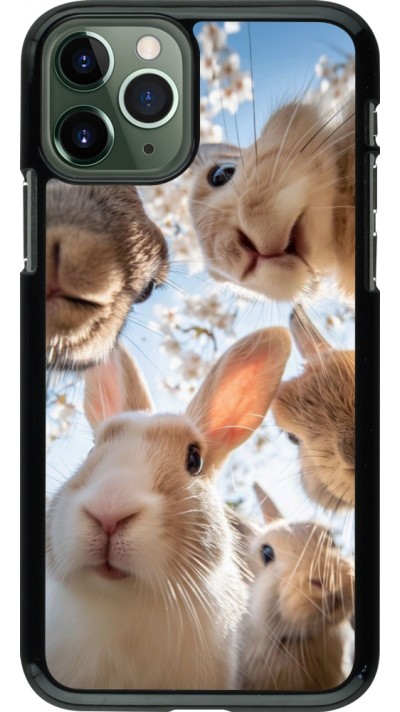 Coque iPhone 11 Pro - Easter 2026 Rabbits