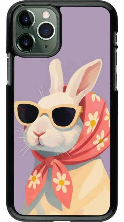 Coque iPhone 11 Pro - Easter 2026 Rabbit with scarf