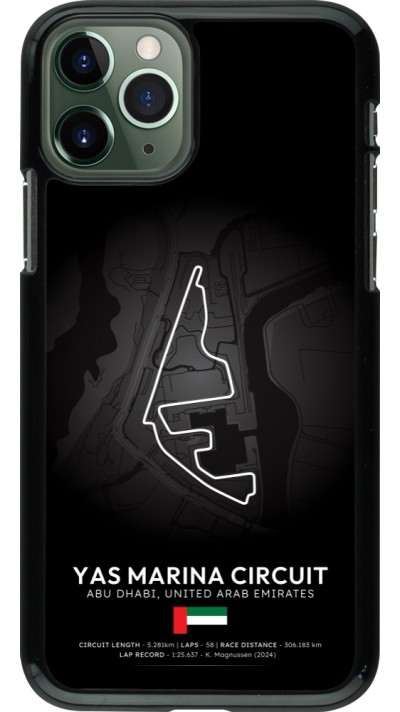 Coque iPhone 11 Pro - F1 Track 2025 Abu Dhabi