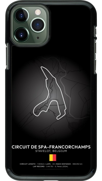 Coque iPhone 11 Pro - F1 Track 2025 Belgium