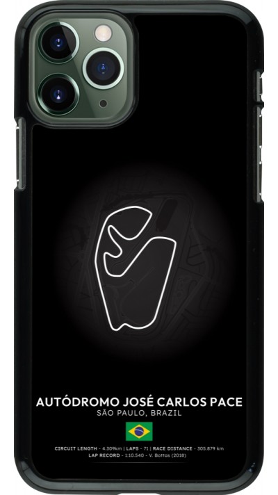 Coque iPhone 11 Pro - F1 Track 2025 Brazil