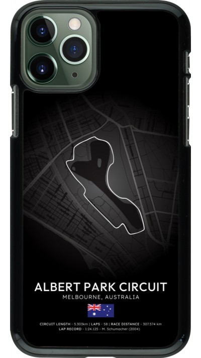 Coque iPhone 11 Pro - F1 Track 2025 Melbourne