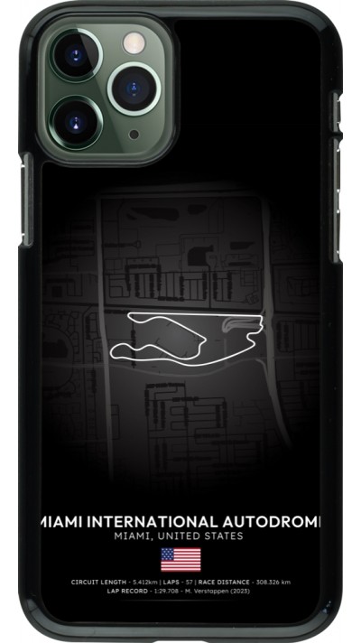 Coque iPhone 11 Pro - F1 Track 2025 Miami