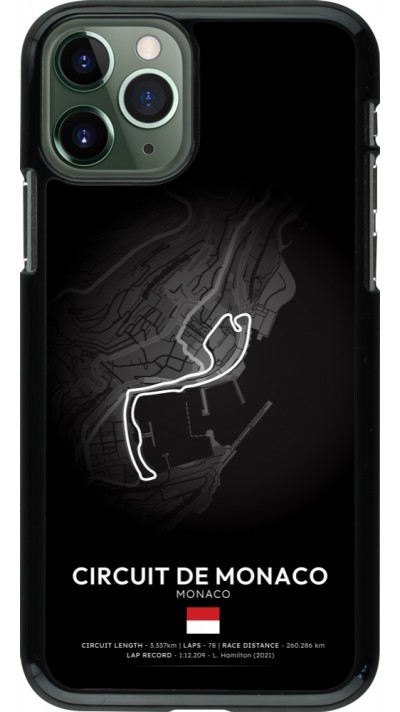 Coque iPhone 11 Pro - F1 Track 2025 Monaco