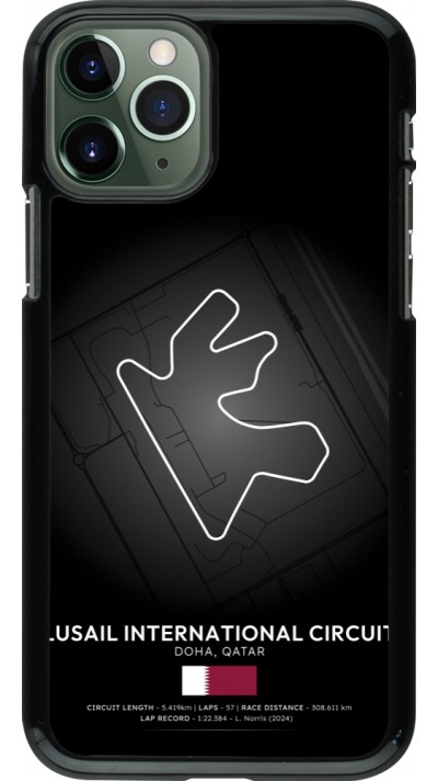 Coque iPhone 11 Pro - F1 Track 2025 Qatar