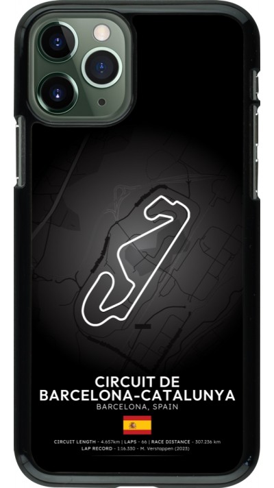 Coque iPhone 11 Pro - F1 Track 2025 Spain
