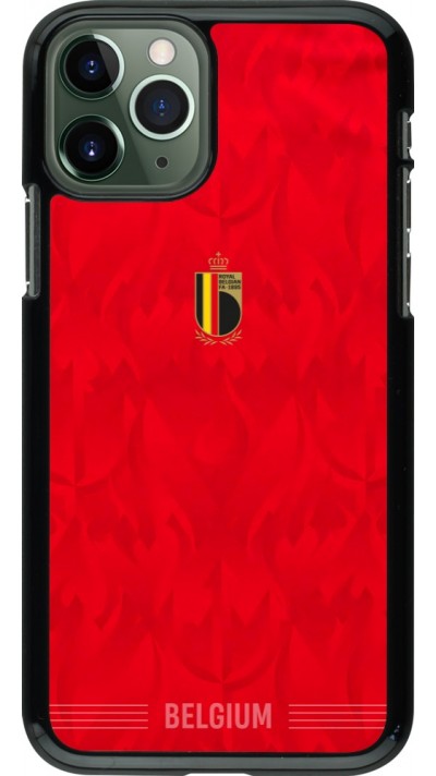 Coque iPhone 11 Pro - Maillot de football Belgique 2026 personnalisable