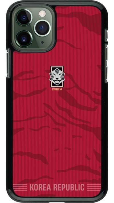 Coque iPhone 11 Pro - Maillot de football Corée du Sud 2026 personnalisable