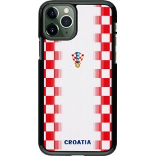 Coque iPhone 11 Pro - Maillot de football Croatie 2026 personnalisable