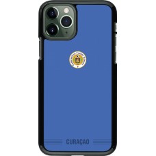 Coque iPhone 11 Pro - Maillot de football Curaçao 2026 personnalisable